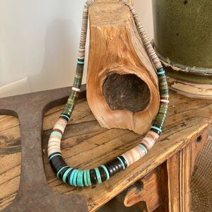 Authentic Native American Turquoise Necklace Vintage